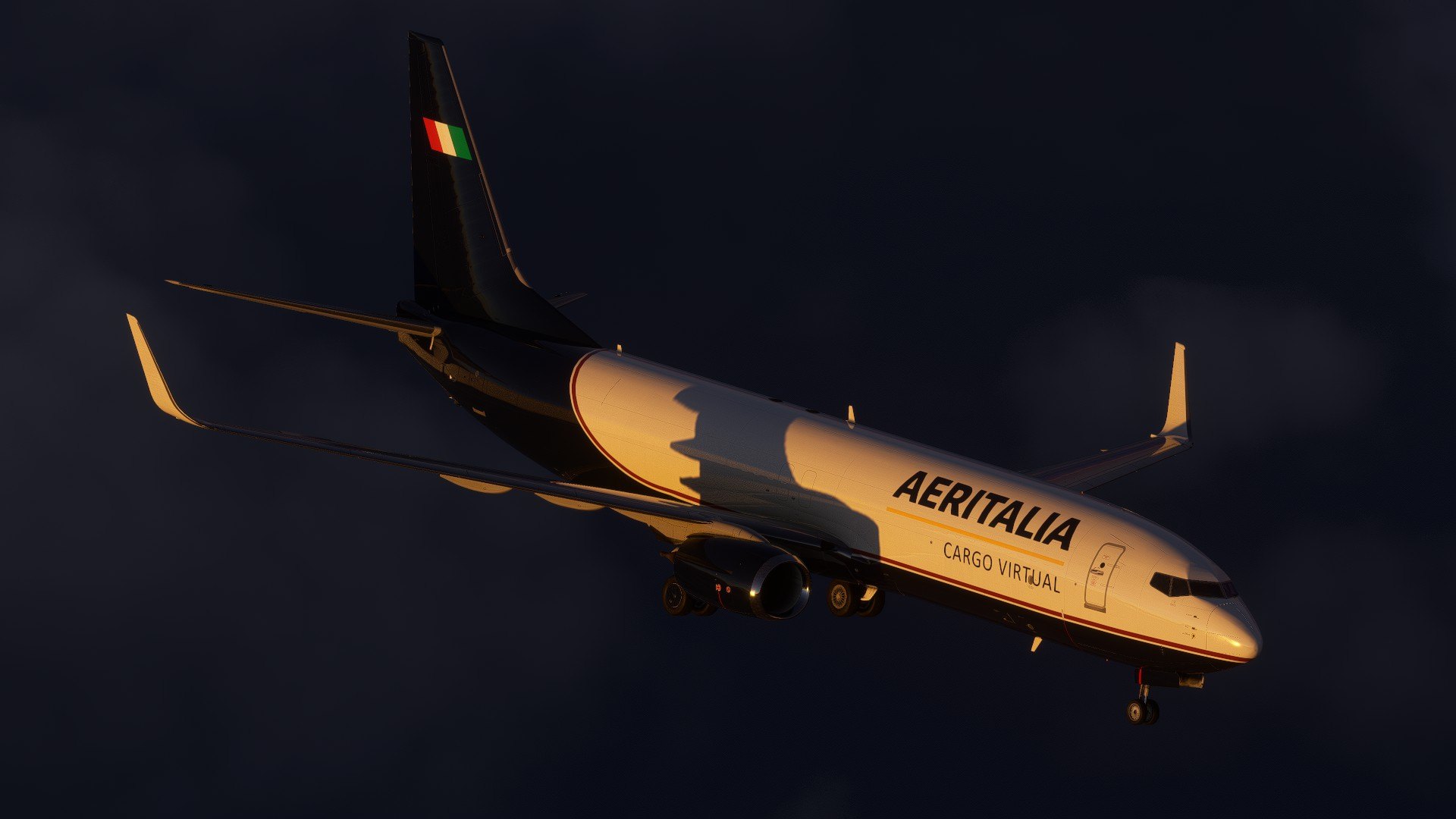 B737 Cargo • Evening Flight